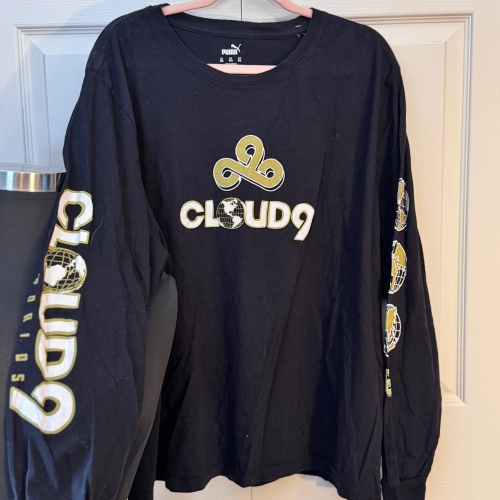 4 Shirts Cloud 9 Puma 2021 Long Sleeve Short, 3 Cloud Short sleeve shirts